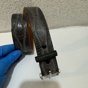 Nocona Genuine Lizard belt size 23